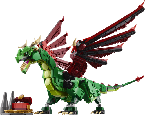 LEGO Creator 3-en-1 31161 - Le dragon médiéval