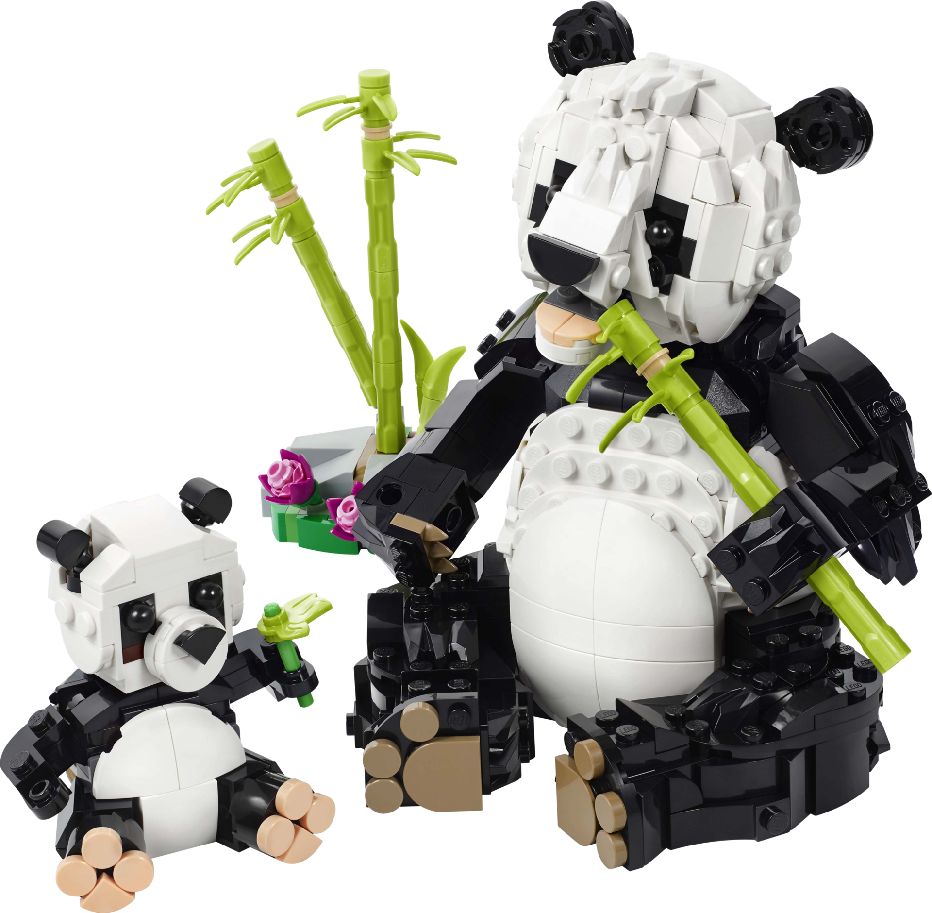 LEGO Creator 3-en-1 31165 - Animaux sauvages : la famille de pandas