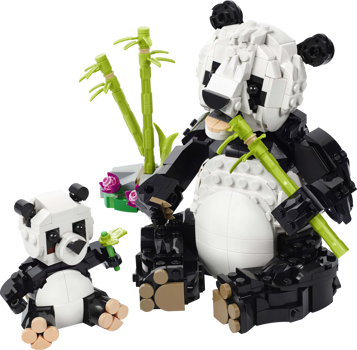 LEGO Creator 3-en-1 31165 - Animaux sauvages : la famille de pandas