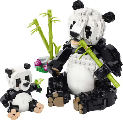 LEGO Creator 3-en-1 31165 - Animaux sauvages : la famille de pandas