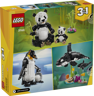 LEGO Creator 3-en-1 31165 - Animaux sauvages : la famille de pandas