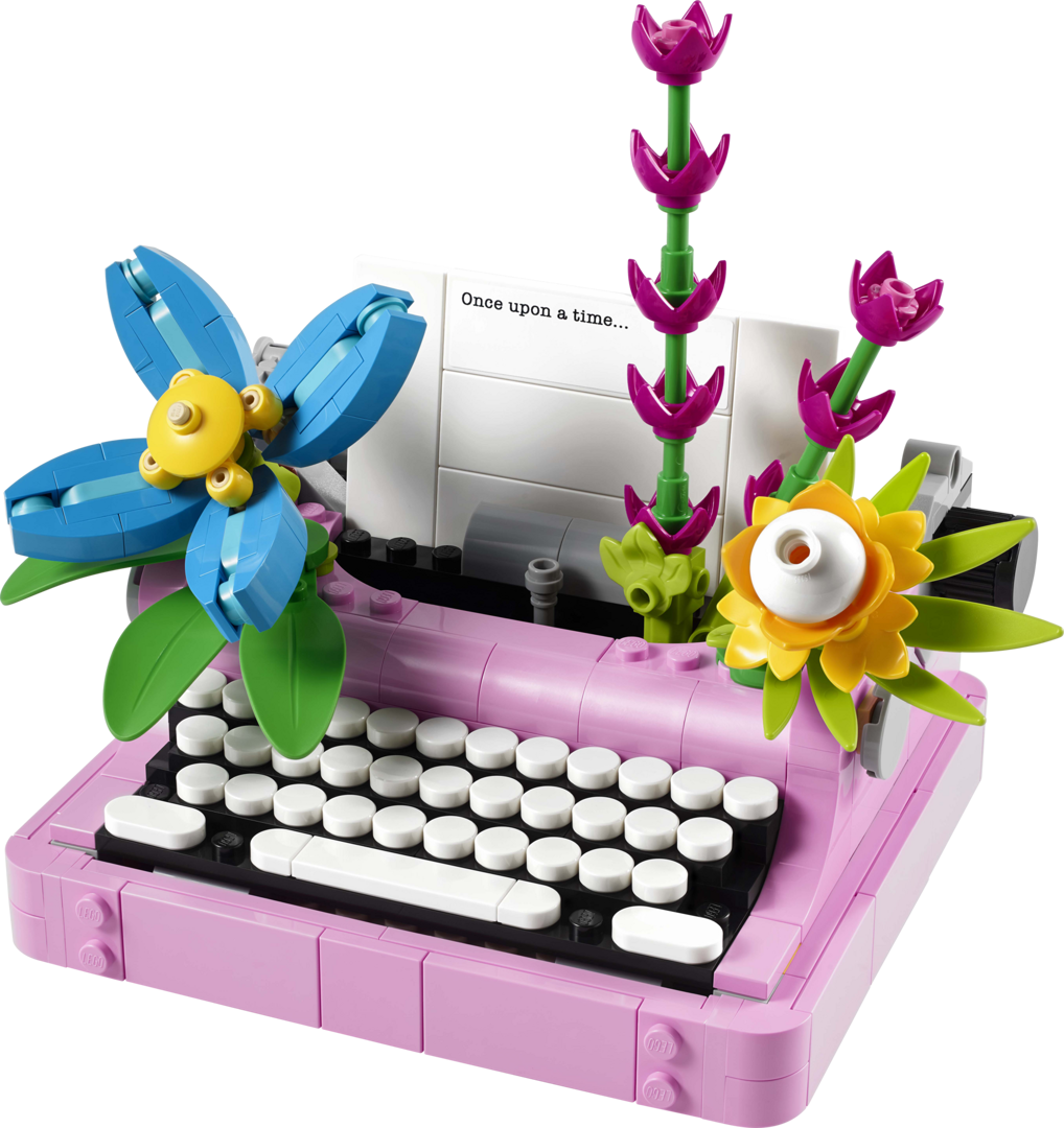 LEGO Creator 3-en-1 31169 - La machine à écrire avec des fleurs