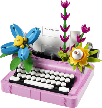 LEGO Creator 3-en-1 31169 - La machine à écrire avec des fleurs