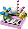 LEGO Creator 3-en-1 31169 - La machine à écrire avec des fleurs