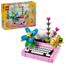 LEGO Creator 3-en-1 31169 - La machine à écrire avec des fleurs