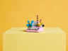LEGO Creator 3-en-1 31169 - La machine à écrire avec des fleurs