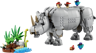 LEGO Creator 3-en-1 31171 - Animaux sauvages : le rhinocéros majestueux et les oiseaux