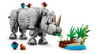 LEGO Creator 3-en-1 31171 - Animaux sauvages : le rhinocéros majestueux et les oiseaux