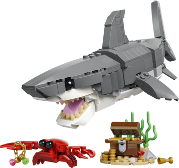 LEGO Creator 3-en-1 31381 - Le redoutable requin et le coffre au trésor