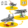 LEGO Creator 3-en-1 31381 - Le redoutable requin et le coffre au trésor