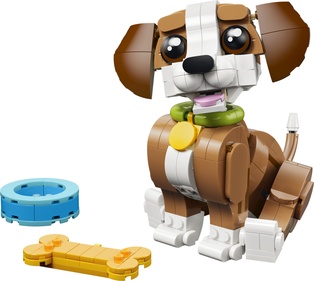 LEGO Creator 3-en-1 31382 - Les adorables animaux : le chiot joueur