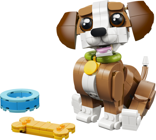 LEGO Creator 3-en-1 31382 - Les adorables animaux : le chiot joueur