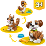 LEGO Creator 3-en-1 31382 - Les adorables animaux : le chiot joueur
