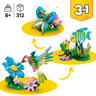 LEGO Creator 3-en-1 31384 - Animaux sauvages : le colibri coloré