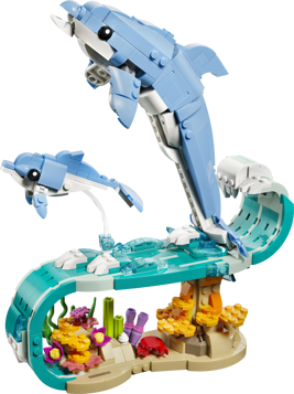 LEGO Creator 3-en-1 31385 - Animaux marins : les beaux dauphins