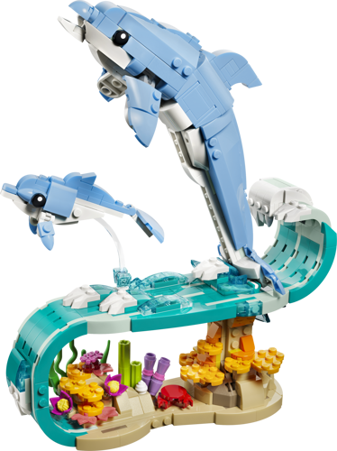 LEGO Creator 3-en-1 31385 - Animaux marins : les beaux dauphins