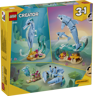 LEGO Creator 3-en-1 31385 - Animaux marins : les beaux dauphins