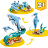 LEGO Creator 3-en-1 31385 - Animaux marins : les beaux dauphins