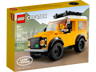 Boîte avant LEGO Creator 40650 Land Rover Classic Defender 150 pièces avec logo Land Rover Classic