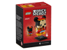 Arrière de la boîte LEGO BrickHeadz 40673 montrant Mickey Mouse Festival du printemps de face et de dos sur socle noir
