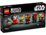 Arrière de la boîte LEGO BrickHeadz 40676 Star Wars La Menace Fantôme montrant les six personnages et le logo Disney