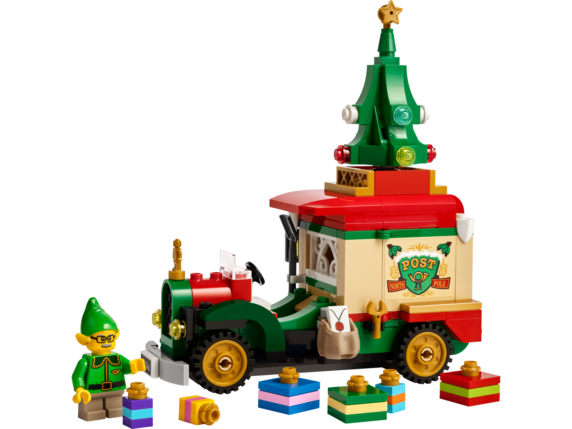 LEGO Autre 40746 - Le camion de livraison du Père Noël