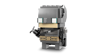 Figurine LEGO BrickHeadz Batman version Batman v Superman en gris foncé avec yeux turquoise et ceinture utilitaire