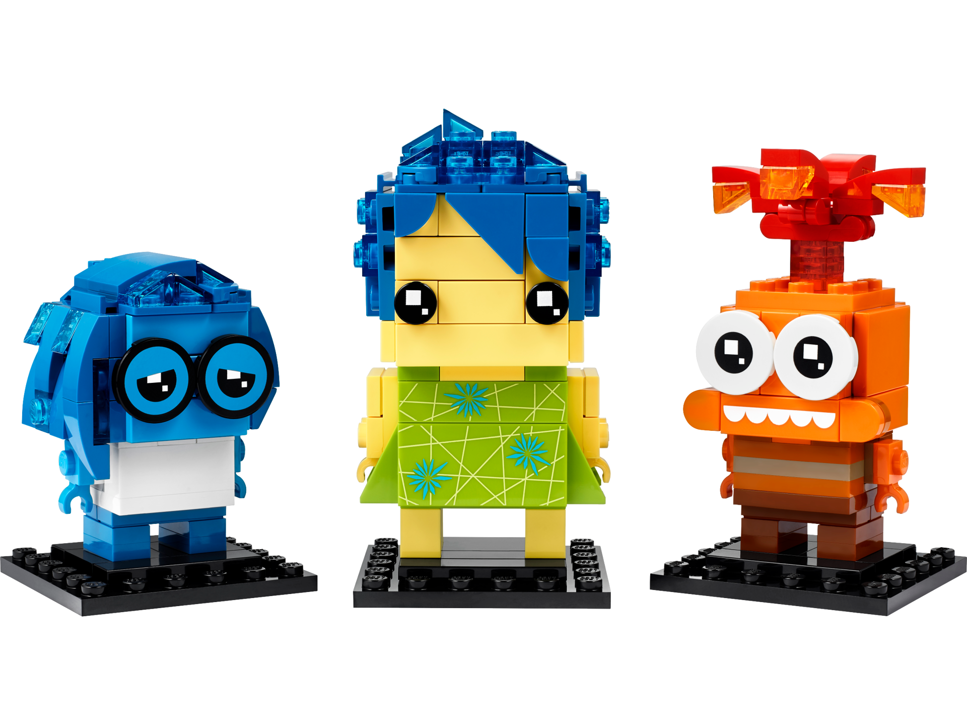 LEGO BrickHeadz 40749 - Joie, Tristesse et Anxiété