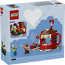 Dos de la boîte LEGO 40776 montrant les détails du stand de chocolat chaud et les minifigurines en action