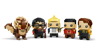 LEGO BrickHeadz 40791 - Figurines de la Coupe de Feu