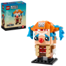 Boîte LEGO BrickHeadz 40800 Baggy le Clown One Piece Netflix avec figurine assemblée, 176 pièces dès 10 ans