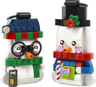 LEGO Autre 40812 - Les bonshommes de neige décoratifs