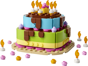 LEGO Autre 40815 - Le gâteau d'anniversaire