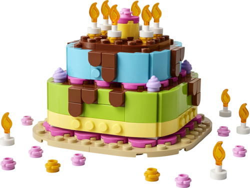 LEGO Autre 40815 - Le gâteau d'anniversaire