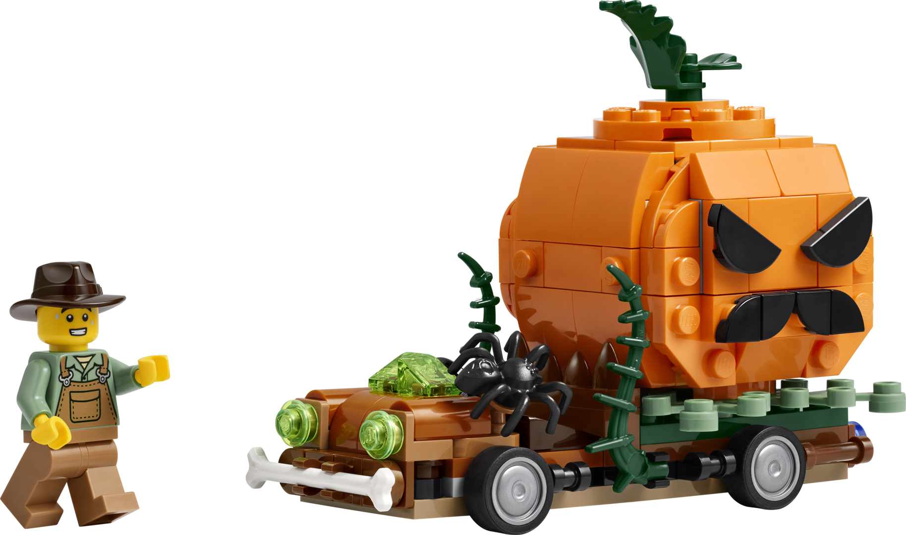 LEGO Autre 40822 - La camionnette de la citrouille d’Halloween