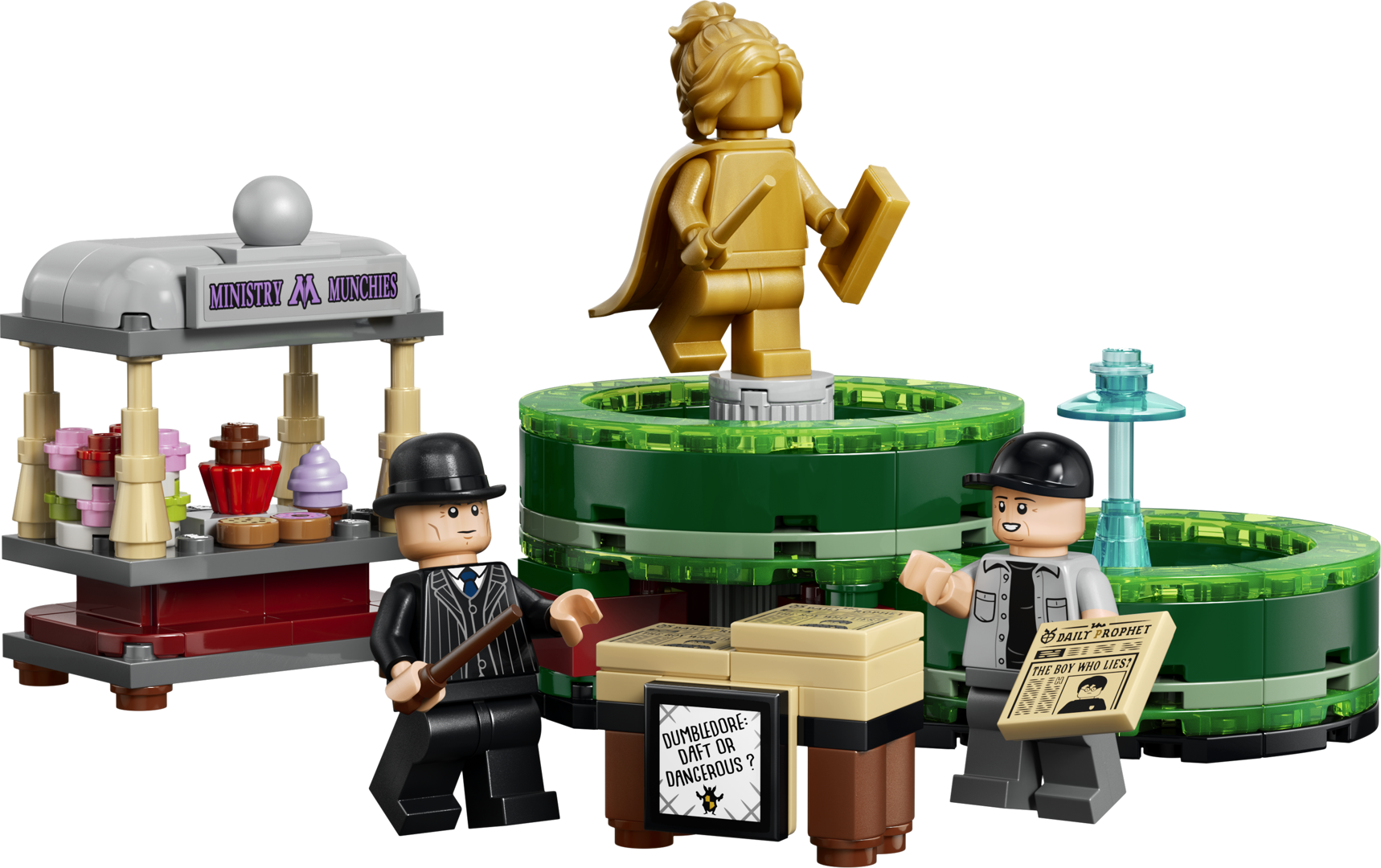 LEGO Harry Potter 40901 - Kiosque à café du ministère et stand de La Gazette du sorcier
