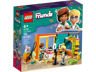 Boîte LEGO Friends 41754 La chambre de Léo - face avant avec les personnages Leo et Olly, 203 pièces, 6+