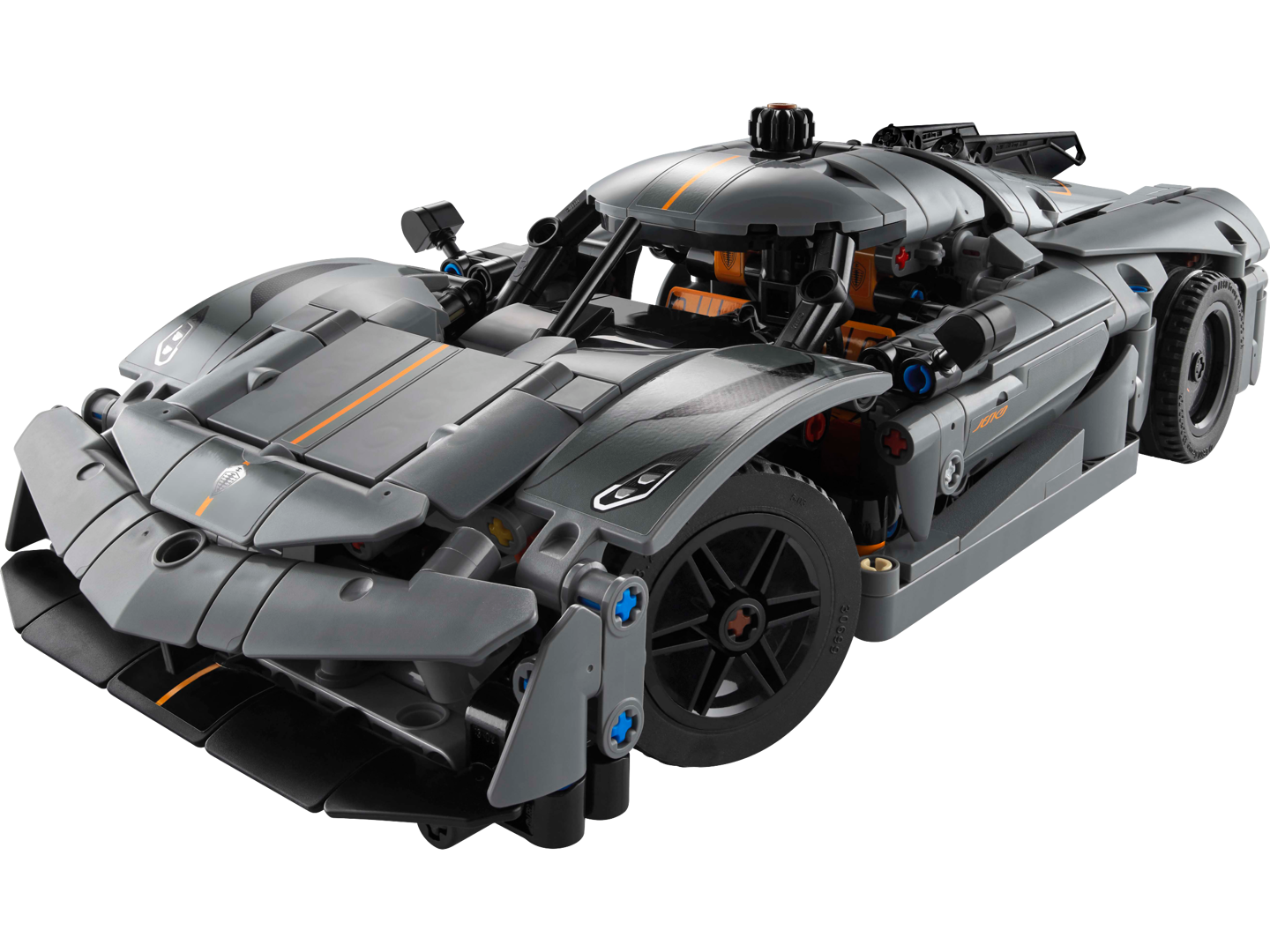 LEGO Technic 42173 - Hypercar Koenigsegg Jesko Absolut grise