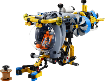 LEGO Technic 42201 - Le sous-marin de recherche en haute mer