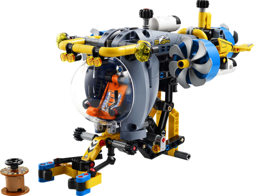 LEGO Technic 42201 - Le sous-marin de recherche en haute mer