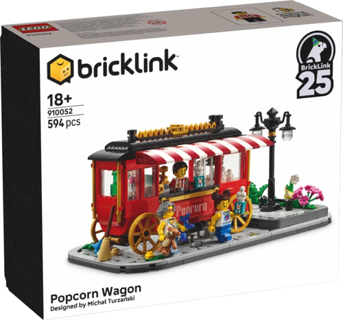 LEGO Bricklink 910052 - Le wagon à pop-corn