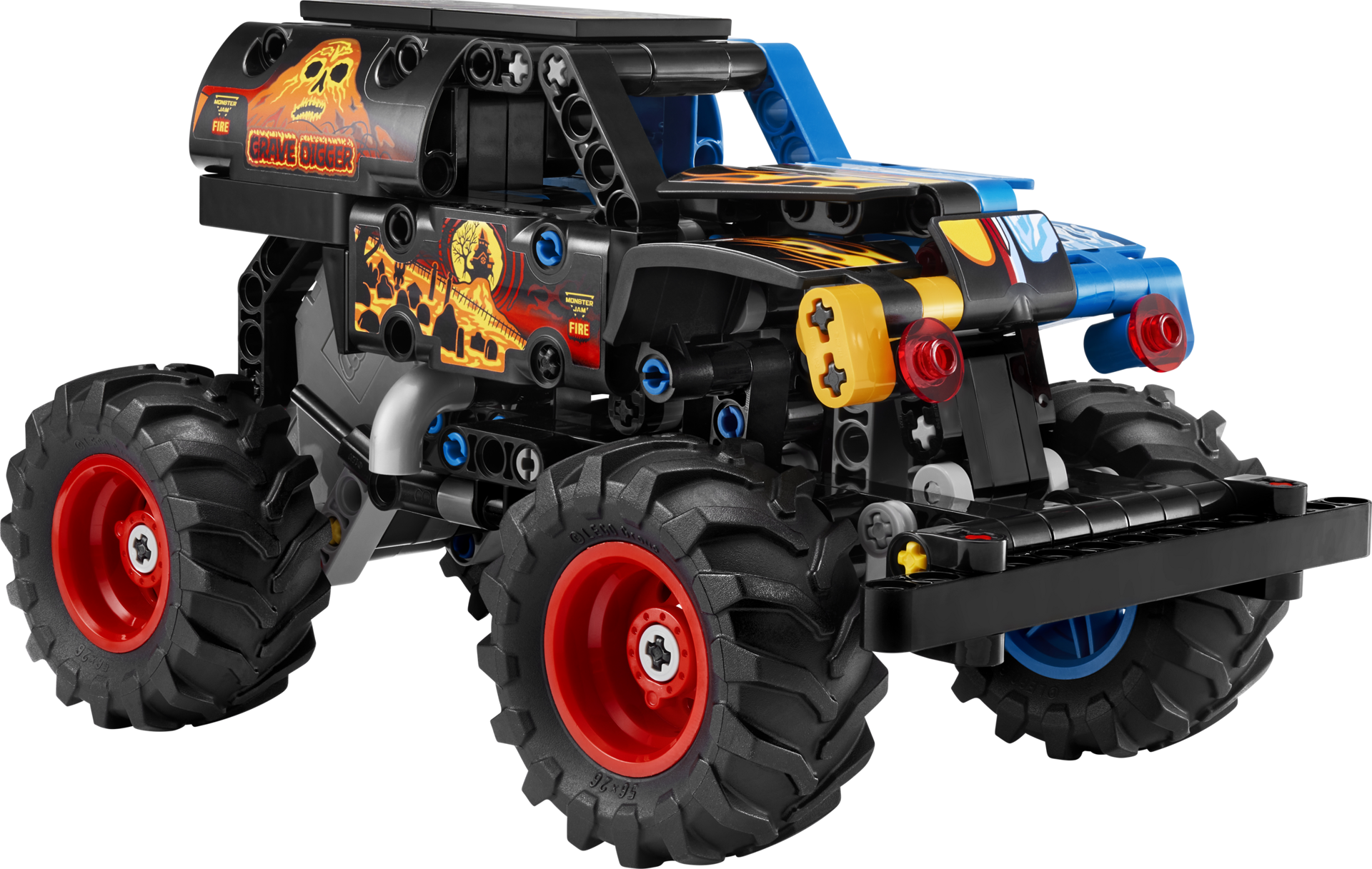 LEGO Technic 42219 - Monster Jam™ Grave Digger™ - Feu et glace