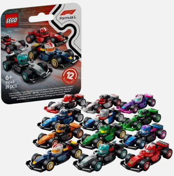 LEGO 71049 - Mini voitures F1 - Série complete 12 figurines