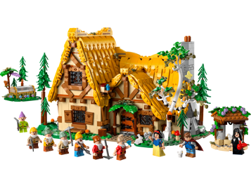 LEGO Disney 43242 - La Chaumière de Blanche-Neige et des Sept Nains