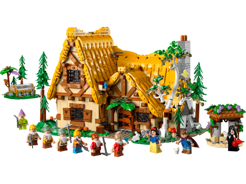 LEGO Disney 43242 - La Chaumière de Blanche-Neige et des Sept Nains