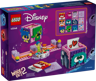 Arrière de la boîte LEGO Disney 43248 Vice-Versa 2 montrant les cubes, figurines et accessoires inclus