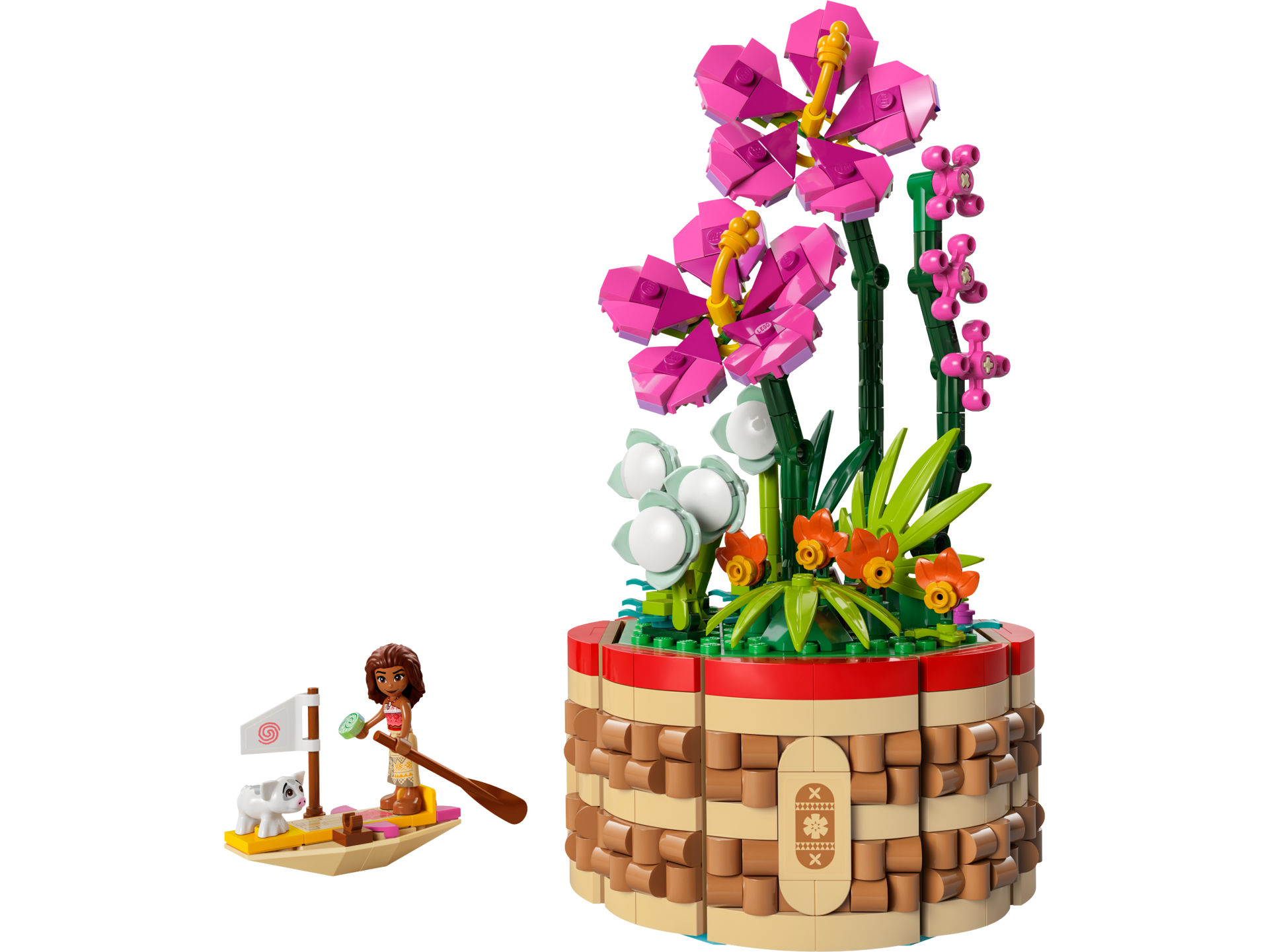 LEGO Disney 43252 - Le pot de fleurs de Vaiana