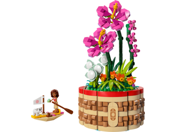 LEGO Disney 43252 - Le pot de fleurs de Vaiana