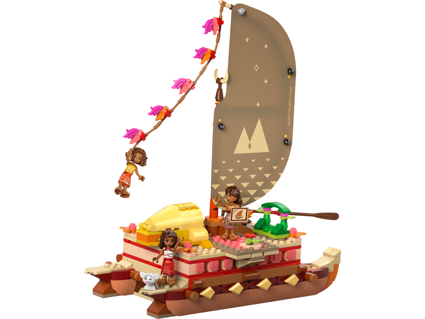 LEGO Disney 43270 - Le bateau d’aventure de Vaiana