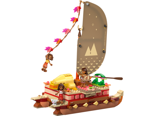 LEGO Disney 43270 - Le bateau d’aventure de Vaiana